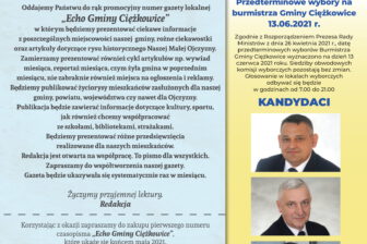 Echo Ciężkowice nr. 0 – Kwiecień 2021