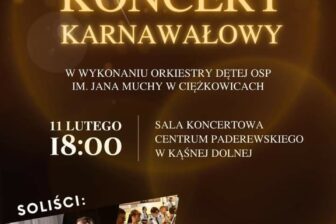 KONCERT KARNAWAŁOWY W WYKONANIU ORKIESTRY OSP W CIĘŻKOWICACH