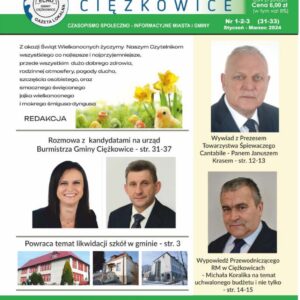 Okładka magazynu o numerze 1-2-3 2024
