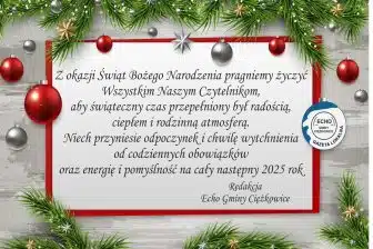 ŻYCZENIA OD REDAKCJI ECHO GMINY